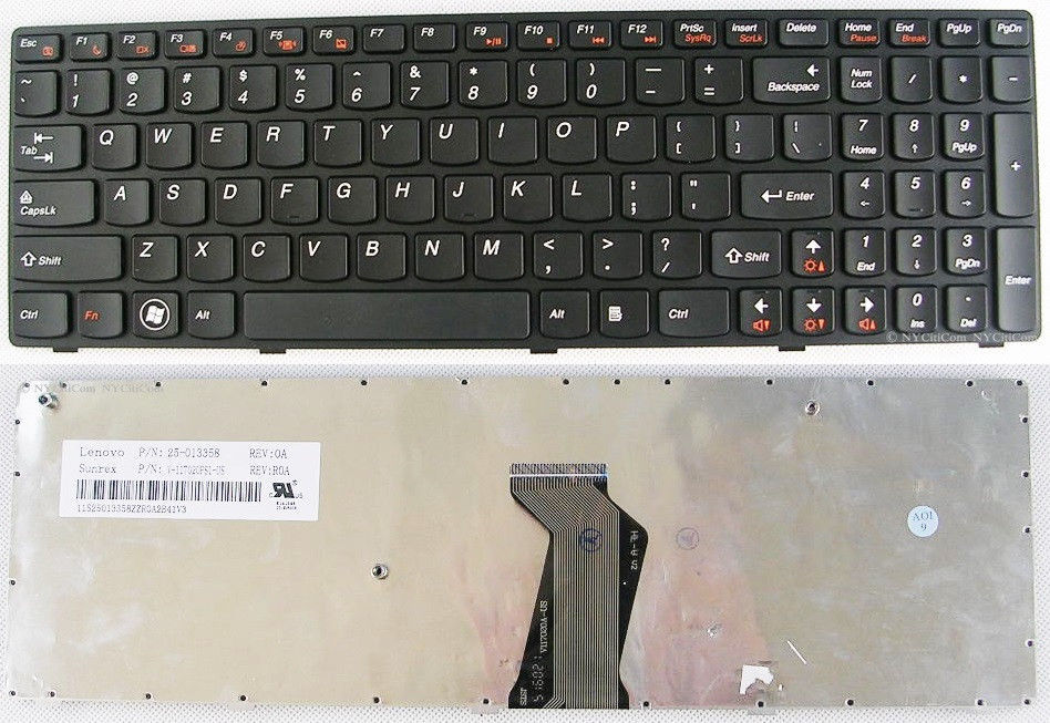 Bàn Phím Keyboard Laptop Lenovo IdeaPad B590 Bàn Phím Laptop Lenovo IdeaPad B590